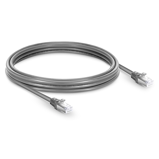 16ft (5m) Cat6 Snagless Shielded (SFTP) PVC Ethernet Network Patch Cable, Gray