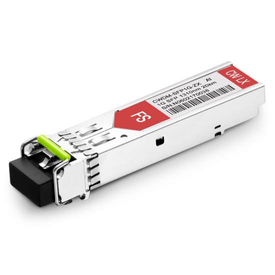 Arista SFP 1G CW 1310 20 Transceptor SFP Mini GBIC 1000BASE CWDM FS arista-sfp-1g-cw-1310-20-transceptor-sfp-mini-gbic-1000base-cwdm-fs