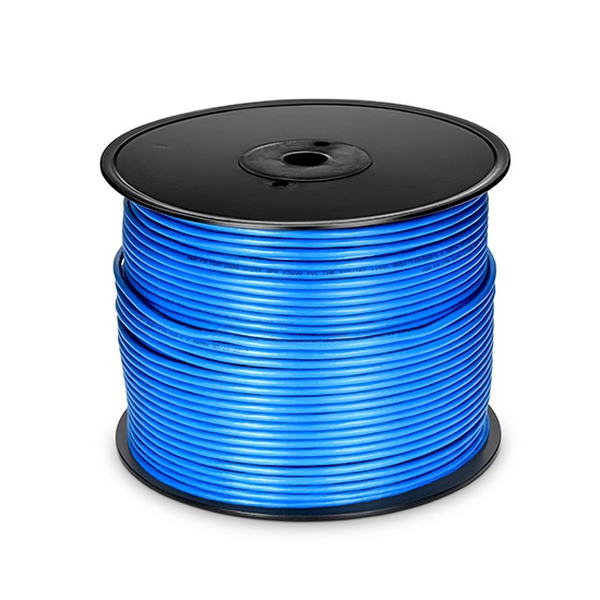 Cat6 Ethernet Bulk Cable, 1000ft (305m), UL Listed, 23AWG Solid Pure Bare  Copper Wire, 550MHz, Unshielded (UTP), PVC CMR (Blue)