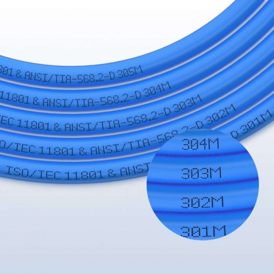 Next Cat 6 Ethernet Cable No CCA In Wall UTP Rated 1000ft Bulk Wire Pull Box Solid/Full Copper CMR 