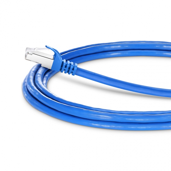 5 Feet - Blue GOWOS 10-Pack Available in 28 Lengths and 10 Colors Computer Network Cable with Snagless Connector Cat5e Shielded Ethernet Cable FTP RJ45 10Gbps High Speed LAN Internet Cord 