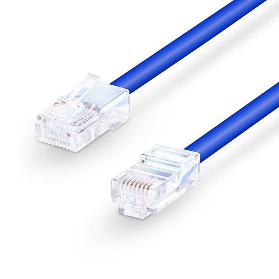 16ft (5m) Cat5e Non-booted Unshielded (UTP) PVC Ethernet Network Patch Cable, Blue