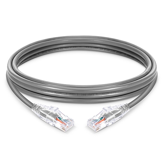 16ft (5m) Cat5e Snagless Unshielded (UTP) LSZH Ethernet Network Patch Cable, Gray