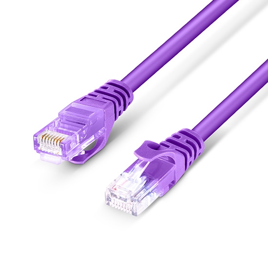 82ft (25m) Cat5e Snagless Unshielded (UTP) LSZH Ethernet Network Patch Cable, Purple