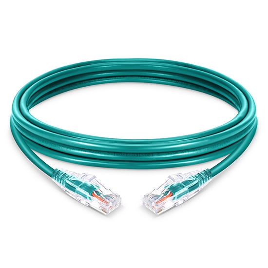 98ft (30m) Cat5e Snagless Unshielded (UTP) LSZH Ethernet Network Patch Cable, Green