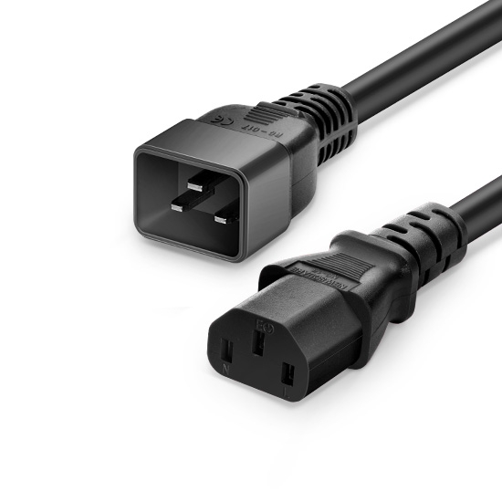 IEC60320 Power Cord (IEC320, C20 to C13/C19) FS