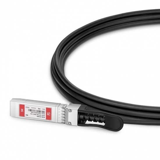 FS 5m (16ft) Mellanox MCP2M00-A005AM Compatible Câble à Attache Directe Twinax en Cuivre Passif SFP28 25G