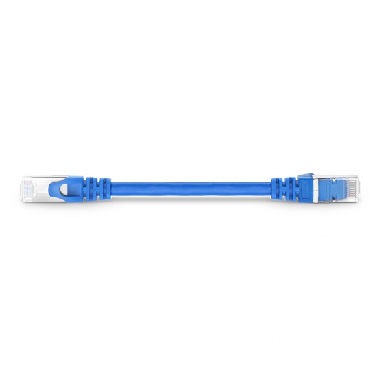 RJ45 Blue 50' Shielded 650- MHz 50 Amphenol MP-6ARJ45SNNB-050 Cat6A FTP Patch Cable 