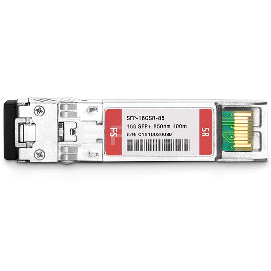 Cisco DS-SFP-FC16G-SW Compatible 16G Fiber Channel SFP+ 850nm 100m DOM LC MMF Transceiver Module