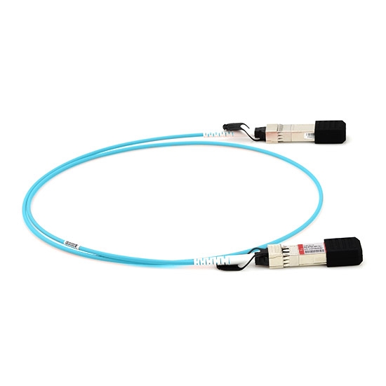 Cable óptico activo (AOC) compatible con Cisco SFP28-25G-AOC15M, 25G SFP28 15m (49ft) 