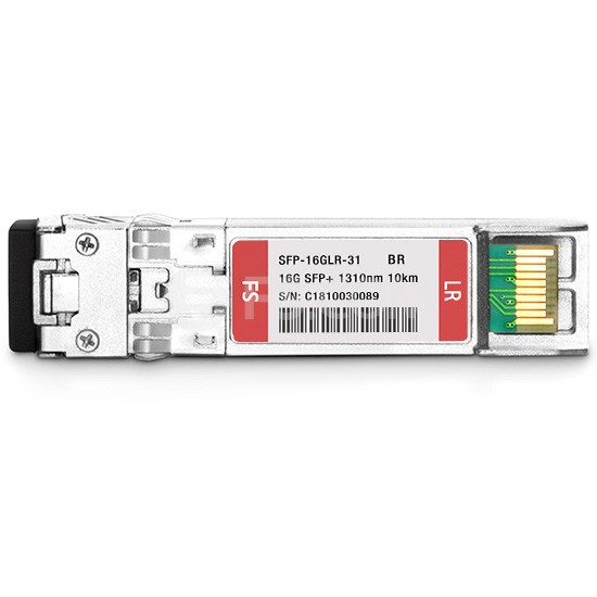 SFP+ Transceiver Modul mit DOM - Brocade SFP-16GBPS-LWL Kompatibel 16G Fiber Channel SFP+ 1310nm 10km