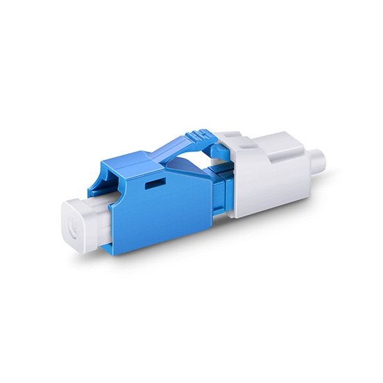 LC/UPC Singlemode Fixed Fiber Optic Attenuator, Male-Female, 10dB (10pcs/Pack)