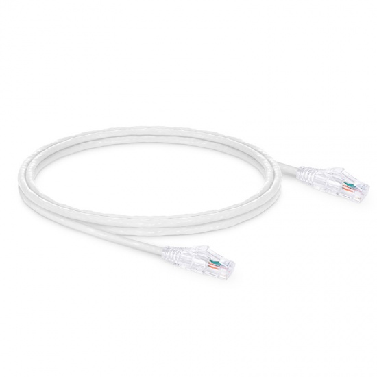 Cable de red Ethernet Cat6 snagless sin blindaje (UTP) PVC CM, blanco, 2.4m
