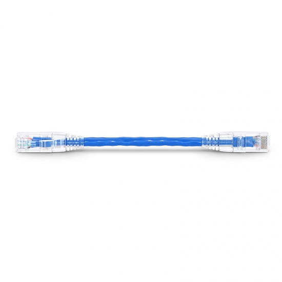Cable de red Ethernet Cat6 snagless sin blindaje (UTP) PVC CM, azul, 0.15m