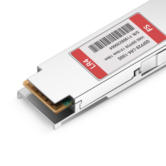 Cisco QSFP-100/112G-LR4 Compatible 100GBASE-LR4 and 112GBASE-OTU4 QSFP28 Dual Rate 1310nm 10km DOM LC SMF Optical Transceiver Module