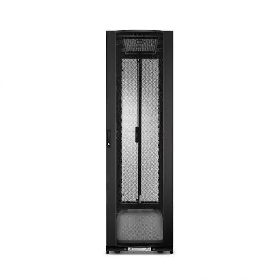 42U GR600-Series Black Server Cabinet 600 x 1170mm with 2 PDU Brackets and Adjustable Fixed Shelves