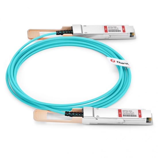 2m (7ft) Generic Compatible 56G QSFP+ Active Optical Cable
