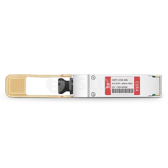Generic Compatible 40GBASE-CSR4 QSFP+ 850nm 400m DOM MTP/MPO-12 MMF Optical Transceiver Module