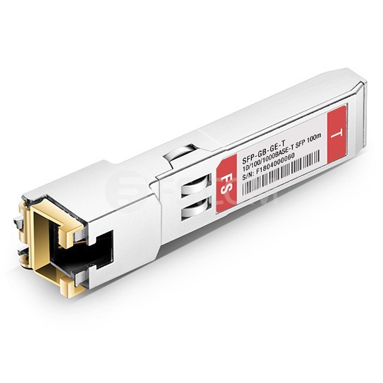 Generic Base T Rj Sfp Transceiver Module Fs