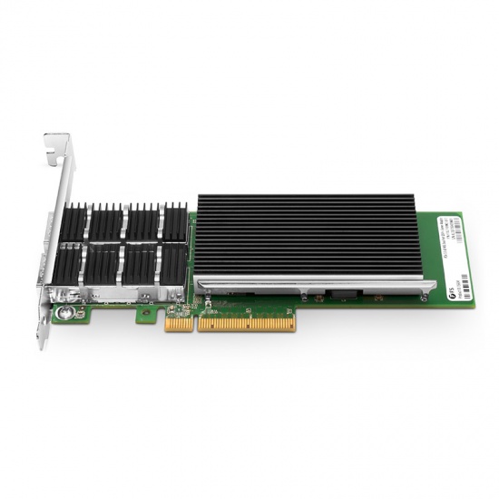 Intel XL710-BM2-Based Ethernet Network Interface Card, 40G Dual-Port  QSFP+, PCIe 3.0 x 8, Tall&Short Bracket