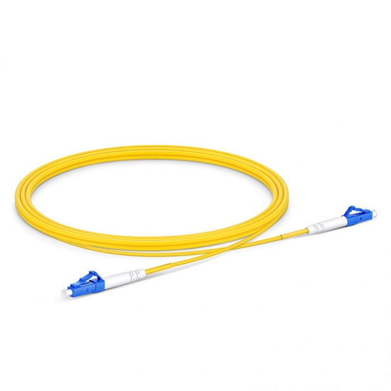 Cable/latiguillo/jumper de fibra óptica LC UPC a LC UPC 1.5m OS2 9/125 símplex monomodo PVC (OFNR) 2.0mm