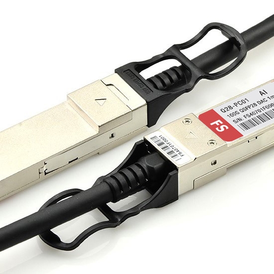 1,5m (5ft) Arista Networks CAB-Q-Q-100G-1,5M Compatible Câble à Attache Directe Twinax en Cuivre Passif QSFP28 100G