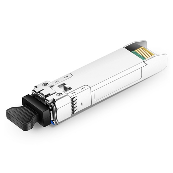 Módulo transceptor/Transceiver óptico industrial compatible genérico, 10GBASE-ER SFP+ 1310nm 40km DOM