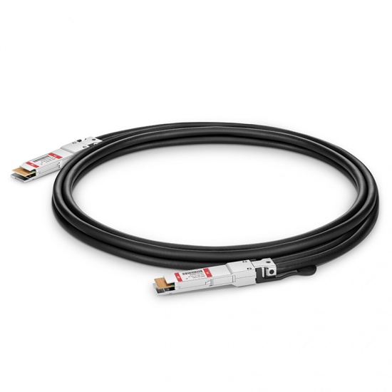 Cable Twinax de cobre de conexión directa pasivo (DAC) compatible con Dell(DE) DAC-Q56DD-400G-3M, 400G QSFP-DD 3m (10ft)