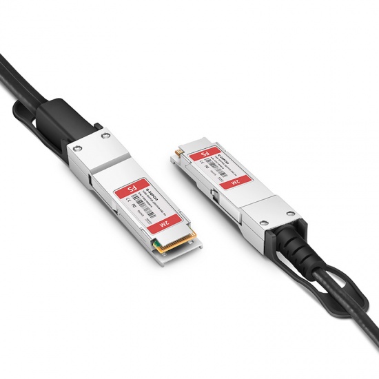 Cisco kompatibles 100G QSFP28 auf 2x50G QSFP28 passives Kupfer Breakout Direkt Attach Kabel (DAC), 2m(7ft)