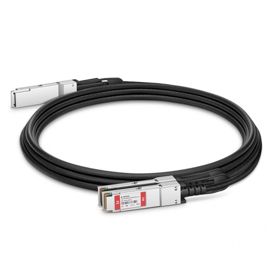 Cisco kompatibles 100G QSFP28 auf 2x50G QSFP28 passives Kupfer Breakout Direkt Attach Kabel (DAC), 5m(16ft)