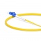 1m (3ft) LC UPC to LC APC Simplex OS2 Single Mode PVC (OFNR) 2.0mm Fiber Optic Patch Cable