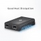 Mini Unmanaged 10Gigabit LWL Medienkonverter, 1x 10GBase-X auf 1x 10GBase-X 2SFP+ Steckplätze, Eurostecker