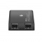 Mini Unmanaged 10Gigabit LWL Medienkonverter, 1x 10GBase-X auf 1x 10GBase-X 2SFP+ Steckplätze, Eurostecker