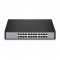 S1900-24T, 24-Port Gigabit Ethernet L2 Unmanaged Switch, Metal, Fanless, Desktop/Rackmount