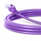10ft (3m) Cat5e Snagless Unshielded (UTP) PVC Ethernet Network Patch Cable, Purple
