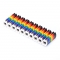 10pcs/Pack Cat6 Color Label Numeric Cable Wire Marker Identification
