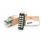 FHD 24芯 12xLC/APC双工 单模OS2 光纤适配器面板,陶瓷套管