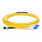 Customized 8-144 Fibers MTP®-12 OS2 Single Mode Elite Breakout Cable, Yellow