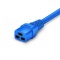 3ft (0.9m) IEC320 C20 to IEC320 C19 12AWG 250V/20A Power Extension Cord, Blue
