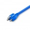 10ft (3m) NEMA 5-15P to IEC320 C15 14AWG 125V/15A Power Cord, Blue