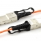 Cable Óptico Activo (AOC) 40G QSFP+ a QSFP+ 5m (16ft) - Compatible con Dell (Force10) CBL-QSFP-40GE-5M - Latiguillo QSFP+