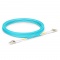 Cable/latiguillo/jumper de fibra óptica LC UPC a LC UPC 3m OM4 50/125 dúplex multimodo PVC (OFNR) 2.0mm