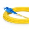 Cable/latiguillo/jumper de fibra óptica SC UPC a SC UPC 5m OS2 9/125 dúplex monomodo PVC (OFNR) 2.0mm
