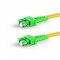 1m SC/APC-SC/APC双工单模OS2光纤跳线-2.0mm PVC(OFNR)