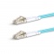 3m (10ft) LC UPC to LC UPC Duplex OM3 Multimode Indoor Armored PVC (OFNR) 3.0mm Fiber Optic Patch Cable
