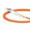 1m (3ft) LC UPC to LC UPC Duplex OM1 Multimode PVC (OFNR) 2.0mm Fiber Optic Patch Cable