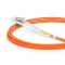 2m (7ft) LC UPC to LC UPC Duplex OM2 Multimode PVC (OFNR) 2.0mm Fiber Optic Patch Cable