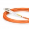 3m LC/UPC-LC/UPC双工多模OM2光纤跳线-2.0mm PVC(OFNR)