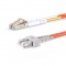 2m (7ft) LC UPC to SC UPC Duplex OM2 Multimode PVC (OFNR) 2.0mm Fiber Optic Patch Cable
