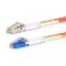 2m (7ft) LC to LC OM2 Mode Conditioning PVC (OFNR) Fiber Optic Patch Cable